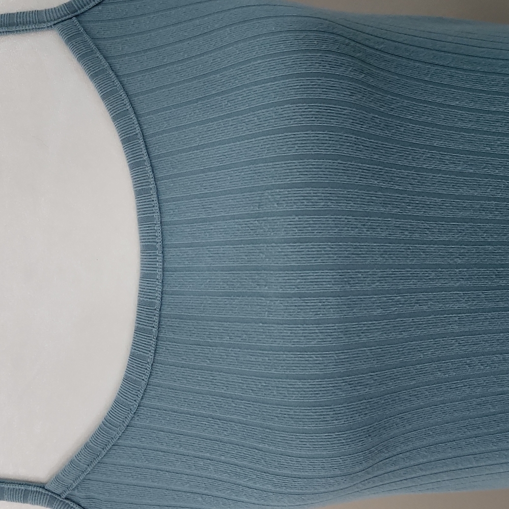Rib Knit Mini Tank Dress - Picture 3 of 6